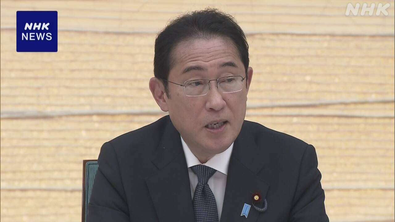 岸田首相 企業の生産性向上に向け 省人化への支援を強化へ