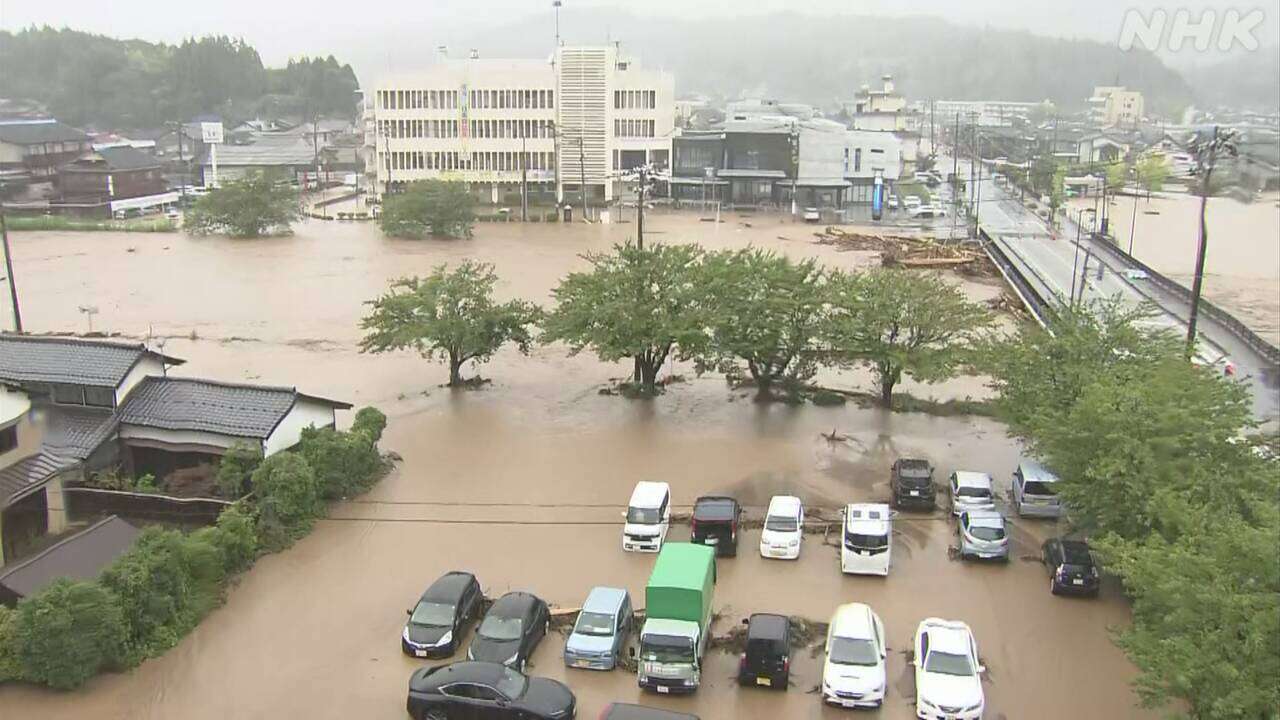 石川 輪島 珠洲 能登町で大雨による被害が相次ぐ