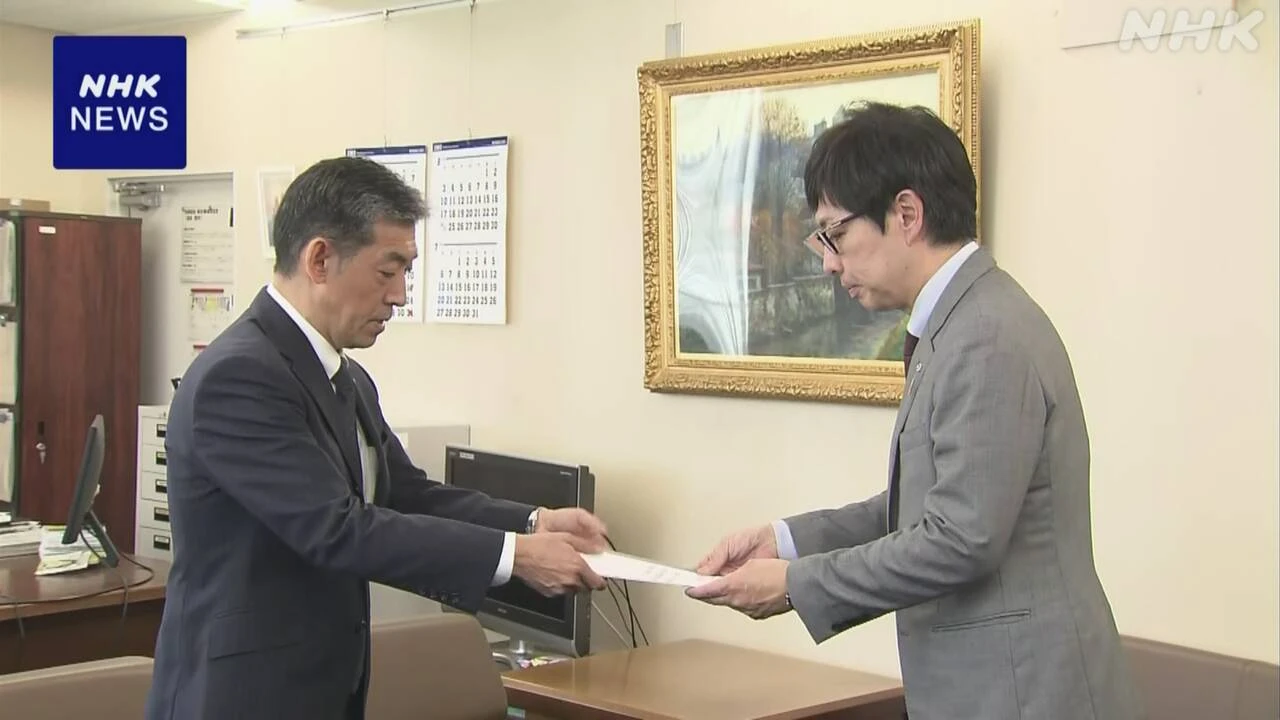 秋田市長 風車の羽根落下事故で 経産省に原因究明など求める