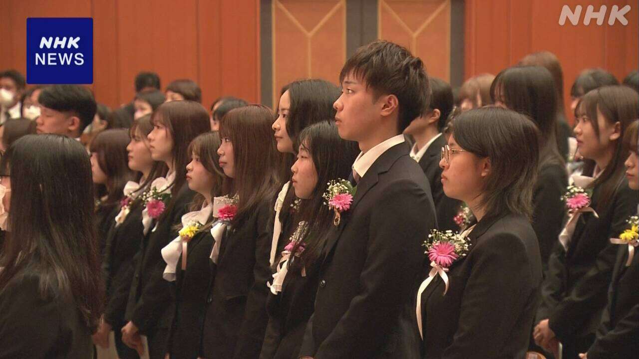 石川県立看護大で入学式 “災害支援する看護師として活躍を”