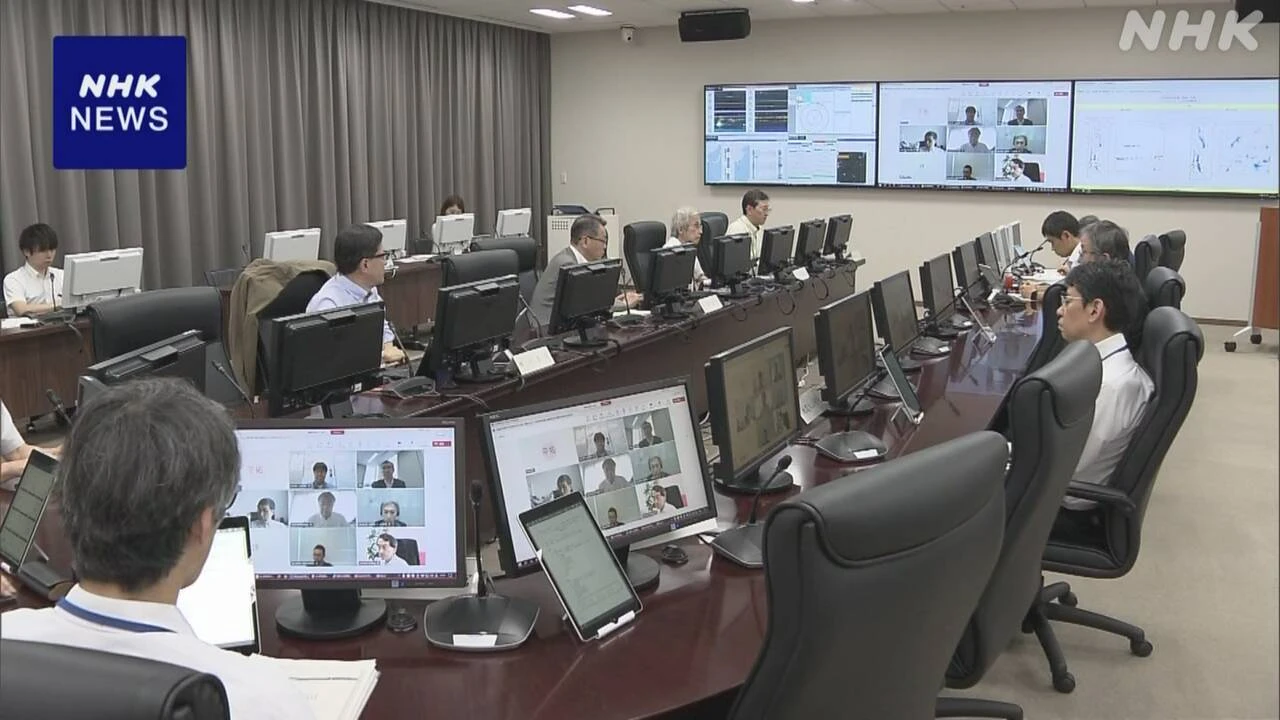 南海トラフ巨大地震検討会“トカラ列島近海の地震の影響なし”