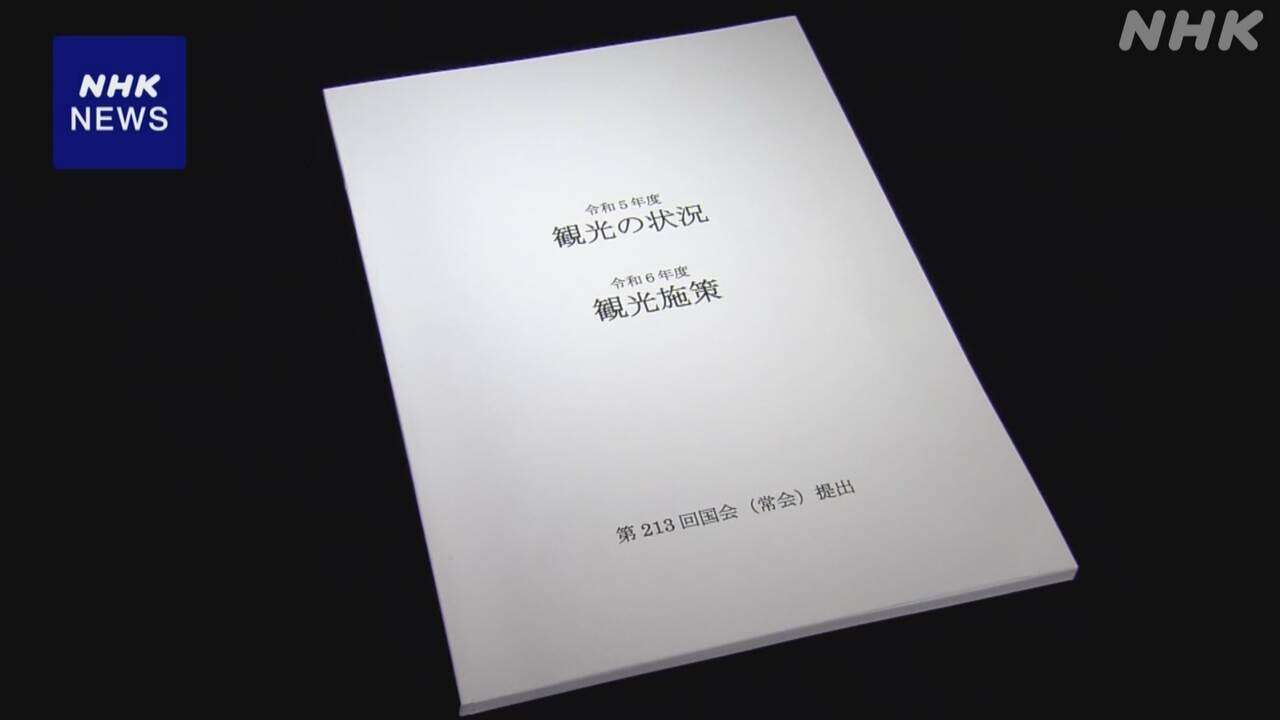 観光白書 “オーバーツーリズム” への適切な対処必要