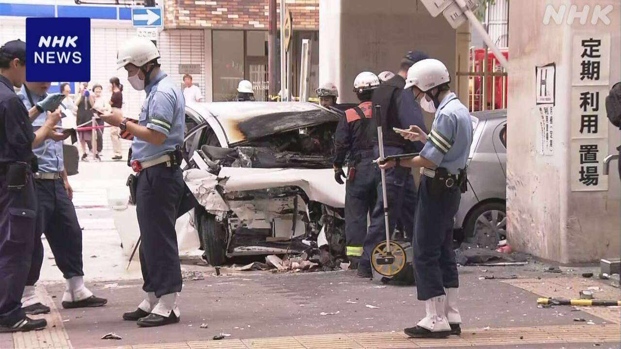 大阪 タクシー炎上 近くにいた女の子と父親が巻き込まれ重体