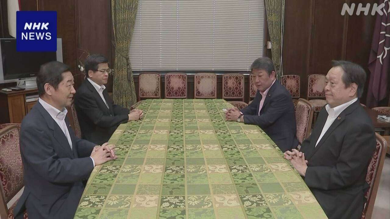 自民と公明 今国会で政治資金規正法改正に万全期す 改めて確認