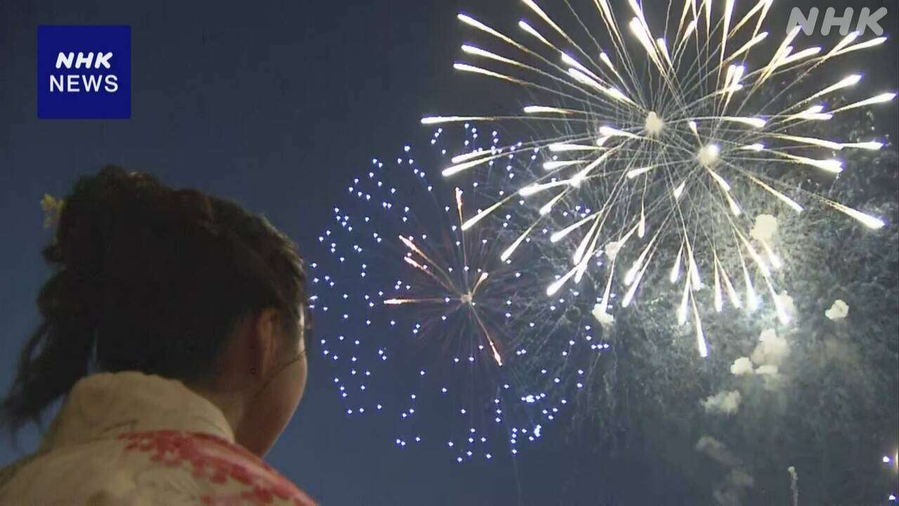 東京 板橋区で花火大会 去年の火事後初開催 安全対策見直し