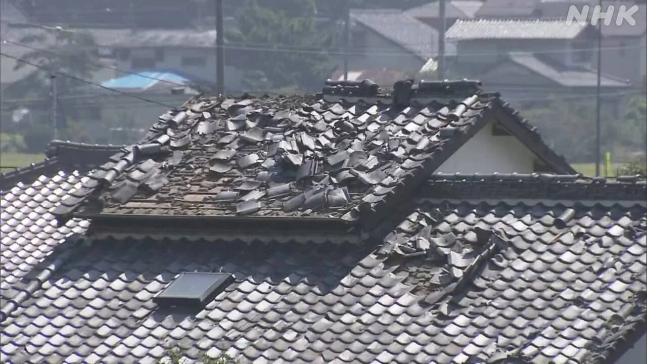 静岡 焼津市と伊東市の突風「竜巻の可能性高い」気象庁