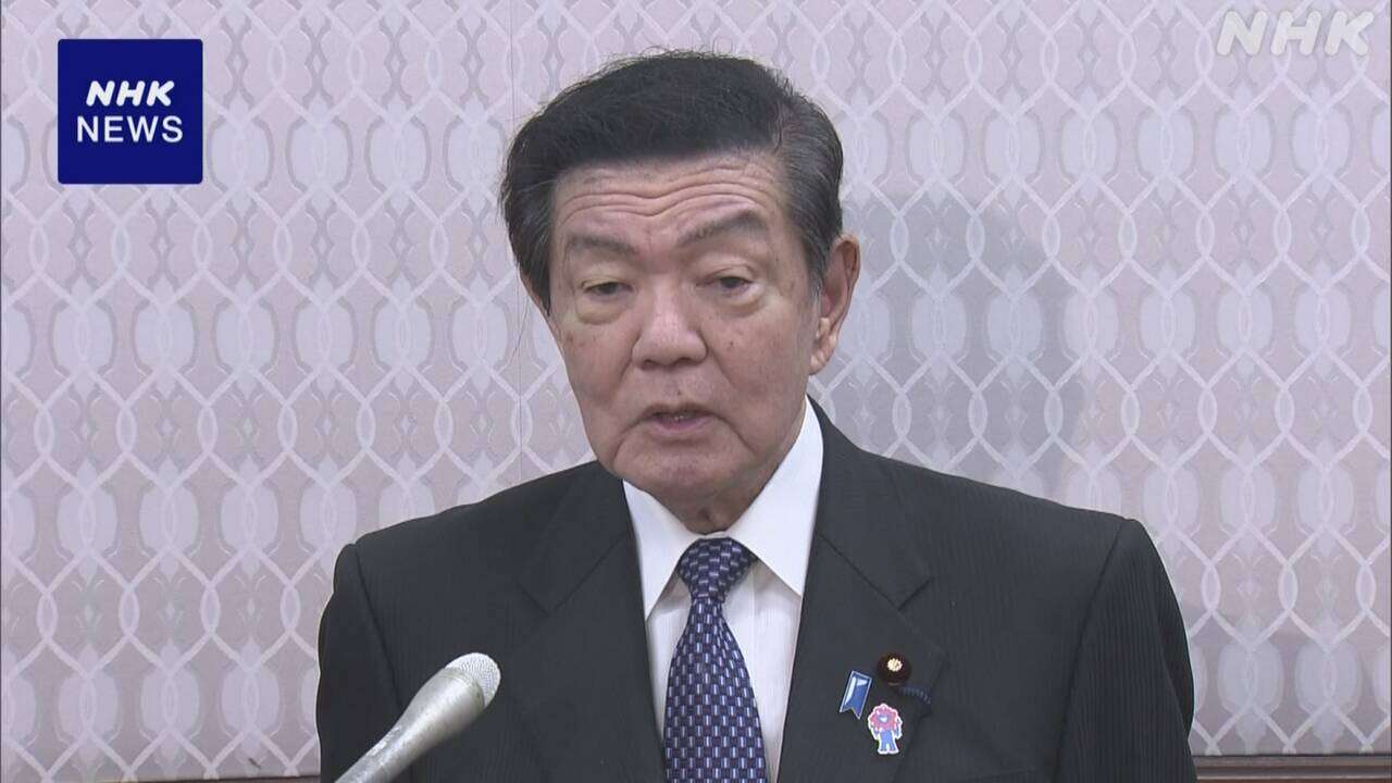 伊東地方創生相 体調不良で入院し閣議欠席 今週いっぱい休養