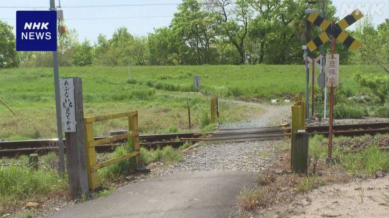 秩父鉄道 遮断機と警報機がない「第4種踏切」原則廃止へ