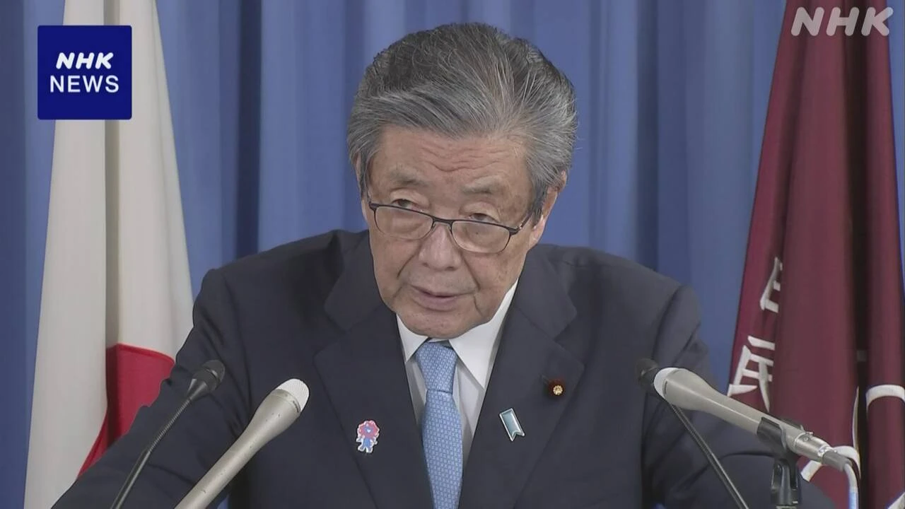 自民 森山幹事長 財政規律への対応 立民 野田代表の発言に反論