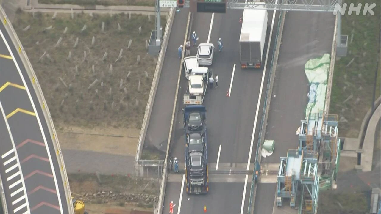 新名神逆走事故 少なくとも10キロ逆走か 車はいまも見つからず