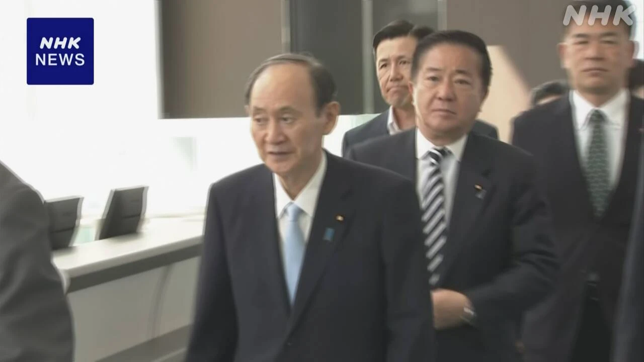自民 菅元首相 韓国に出発 イ・ジェミョン大統領らと会談へ