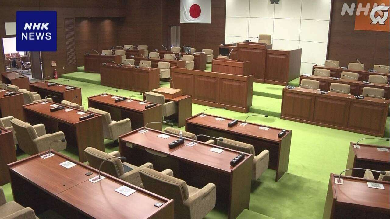 宮城 大河原町議が“議会中にゲーム” 小学生が感想文で指摘