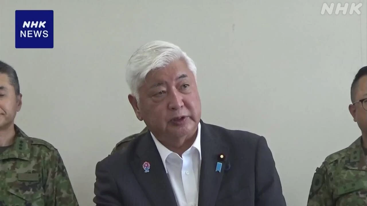 “ロシアが日本周辺で軍事活動活発化 防衛上強い懸念”防衛相