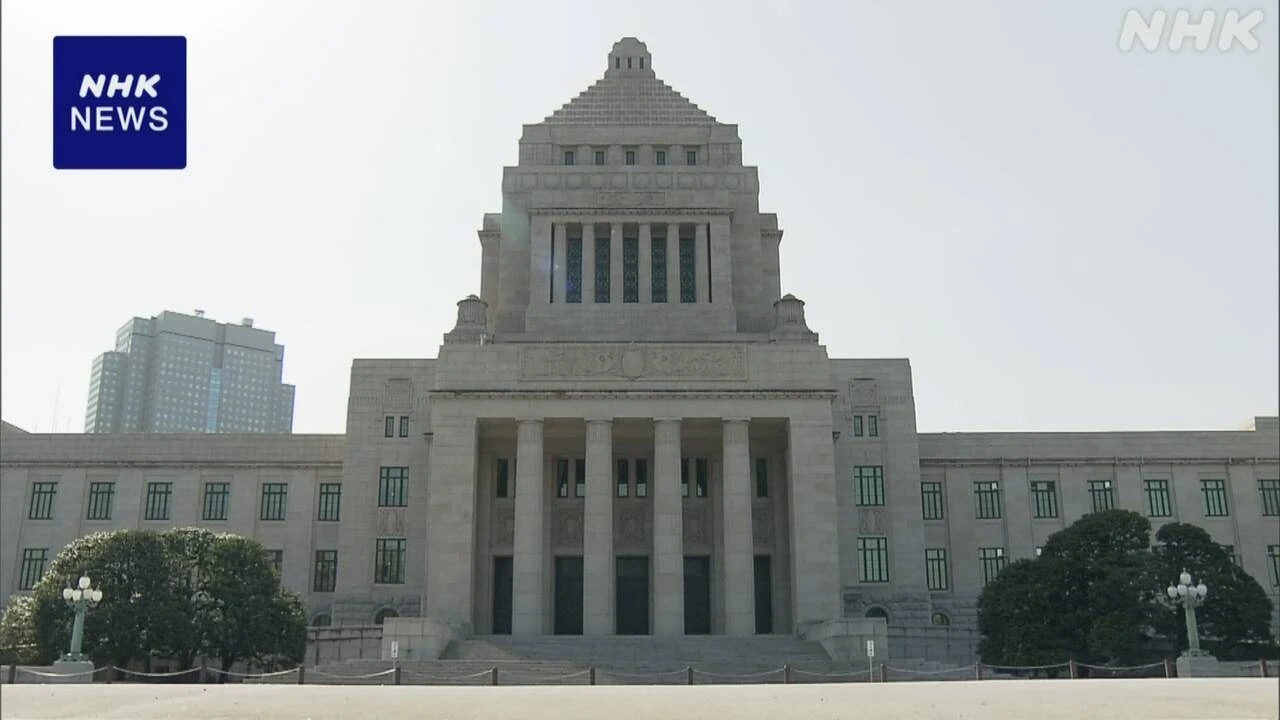 選択的夫婦別姓 野党から法案提出の動き 自民党内では議論続く