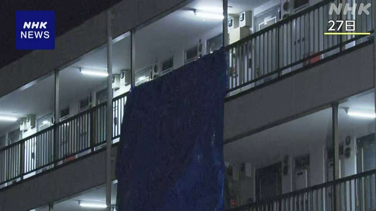 埼玉 所沢 殺害された男性が訪問か 部屋の住人確保 関連捜査へ