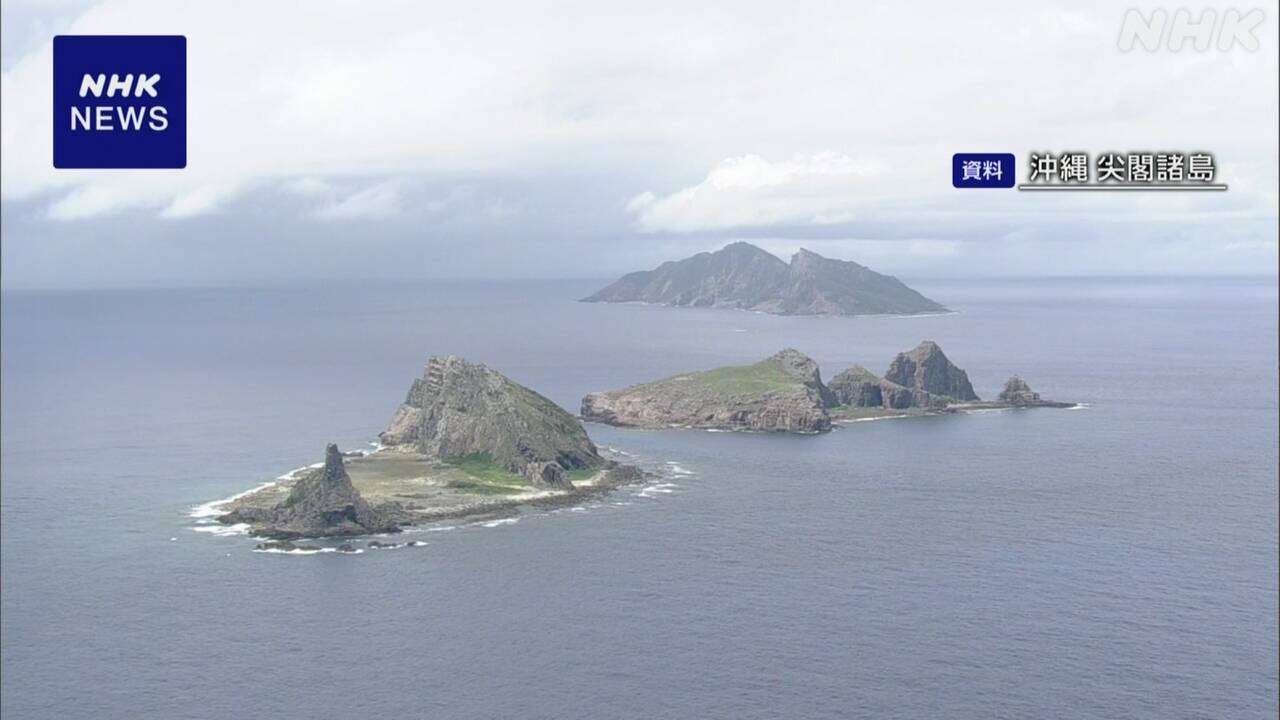 沖縄 尖閣沖「接続水域」中国当局の船の航行日数 過去最多に