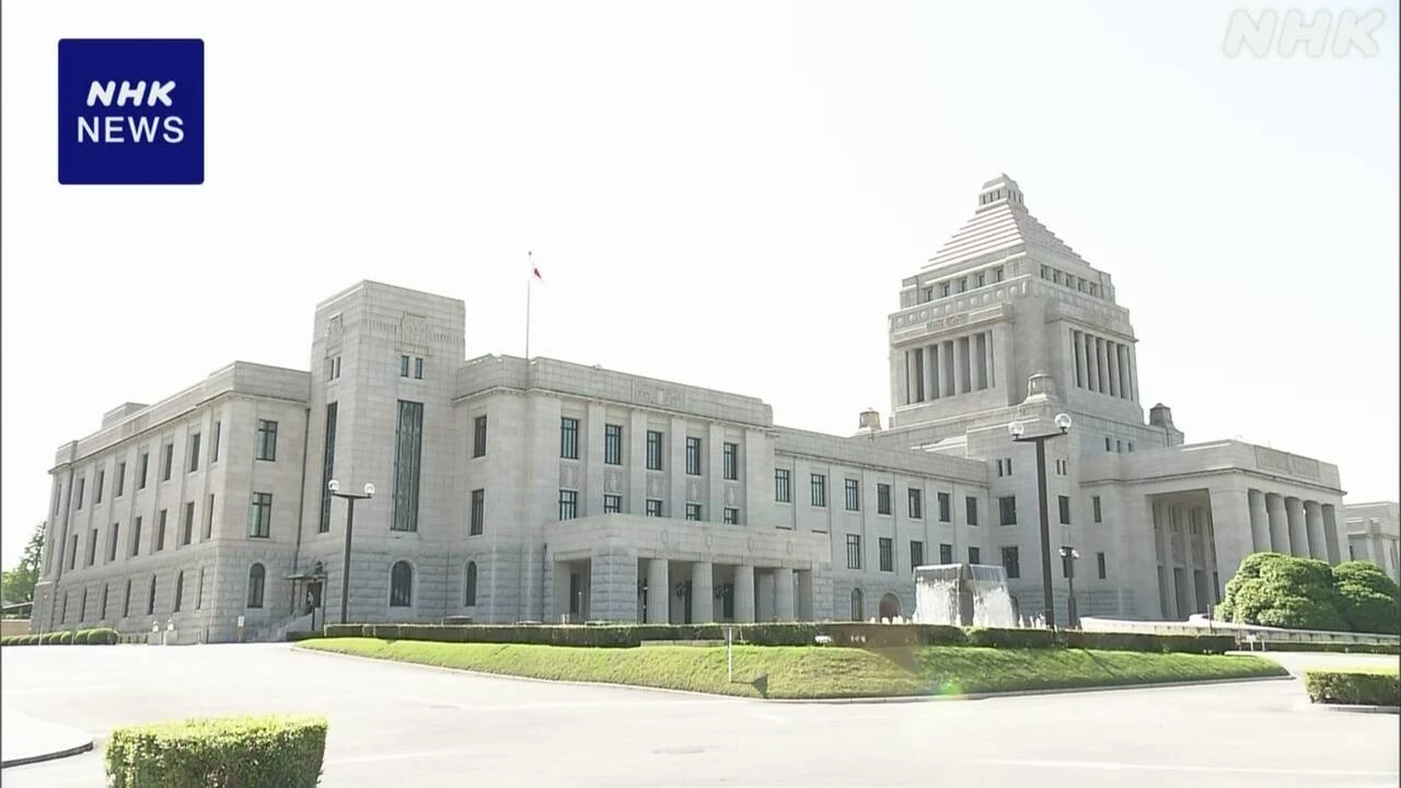 選択的夫婦別姓をめぐる法案 30日に衆院で審議入りで調整進む