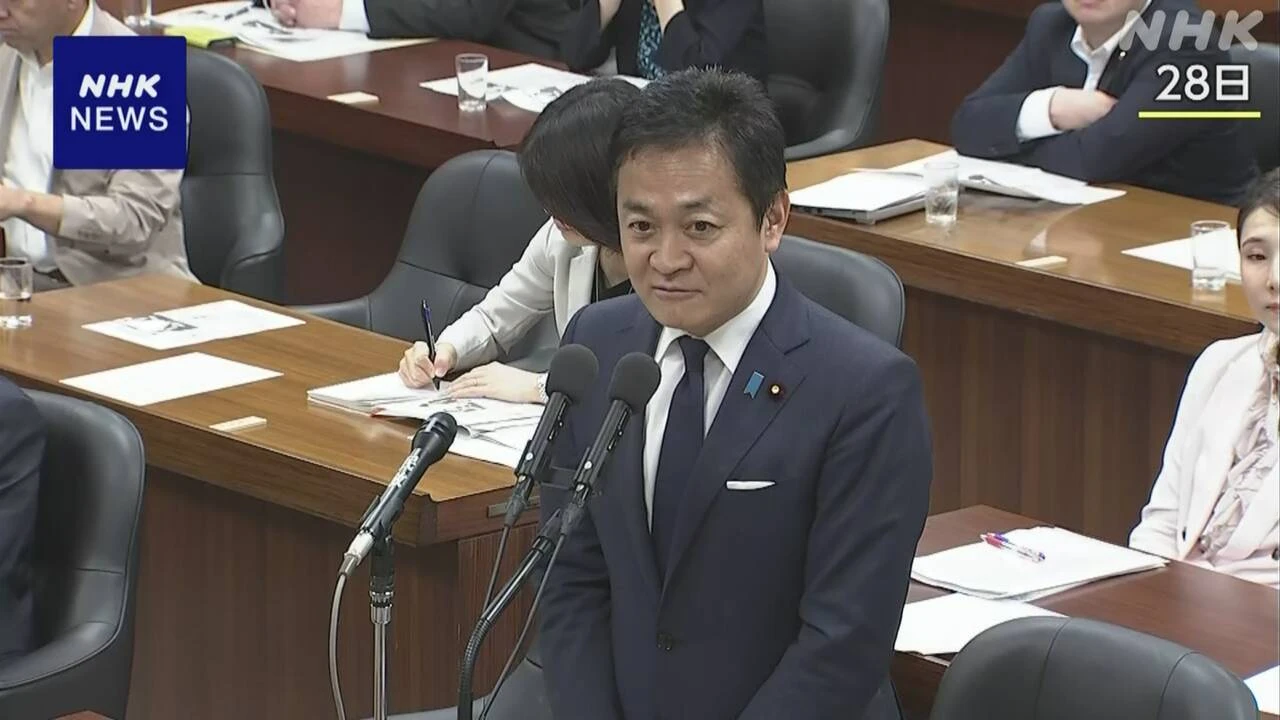 国民 玉木代表「1年たったらエサ」 “備蓄米の制度を説明”