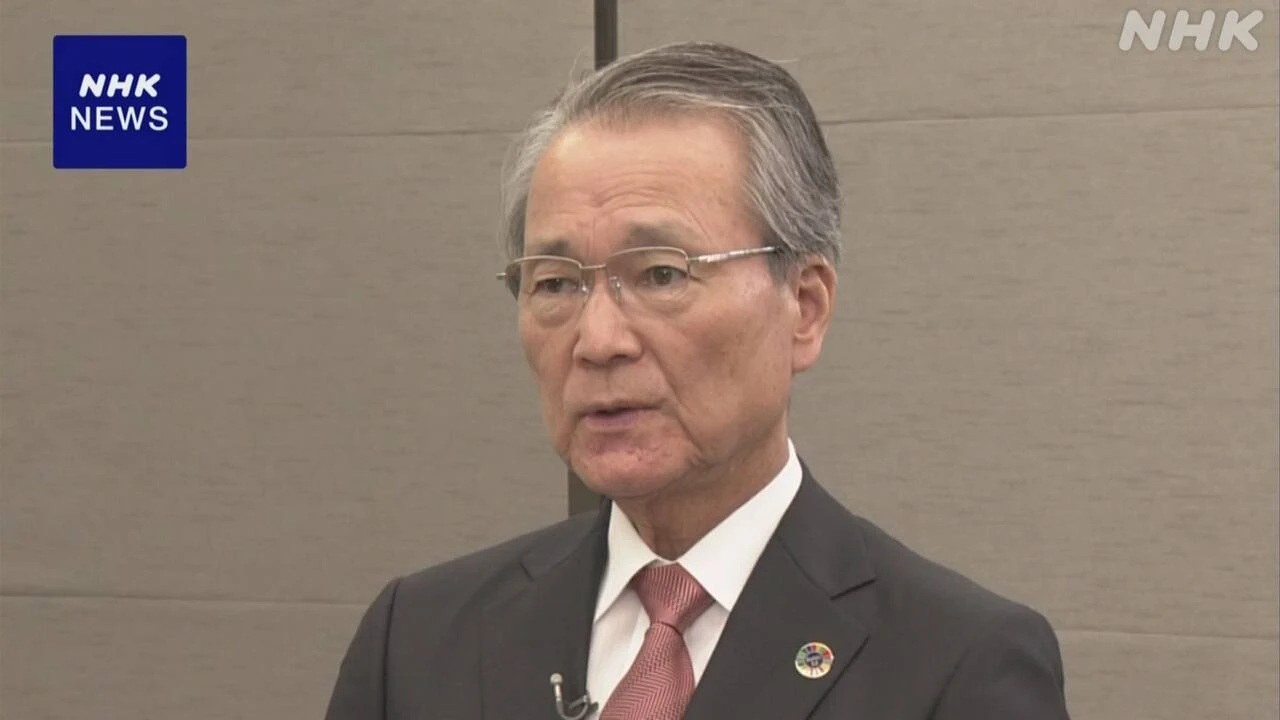経団連 筒井新会長がきょう就任 “賃上げの勢い持続へ対応”