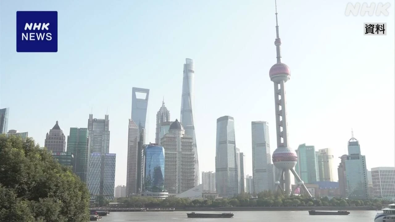 中国 4月の消費者物価指数 3か月連続マイナス デフレ懸念続く