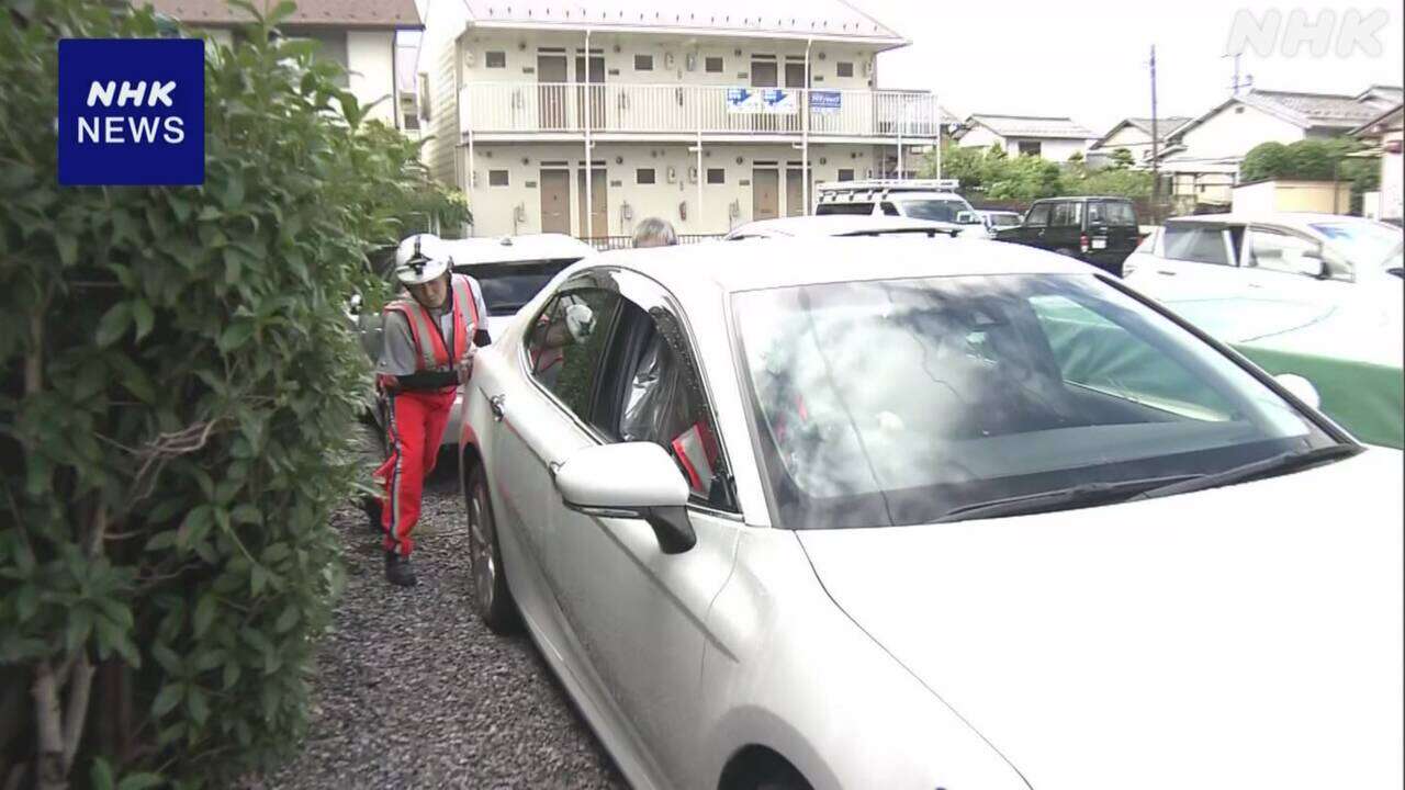 岐阜 大垣 大雨から一夜明け朝から住民が対応に追われる