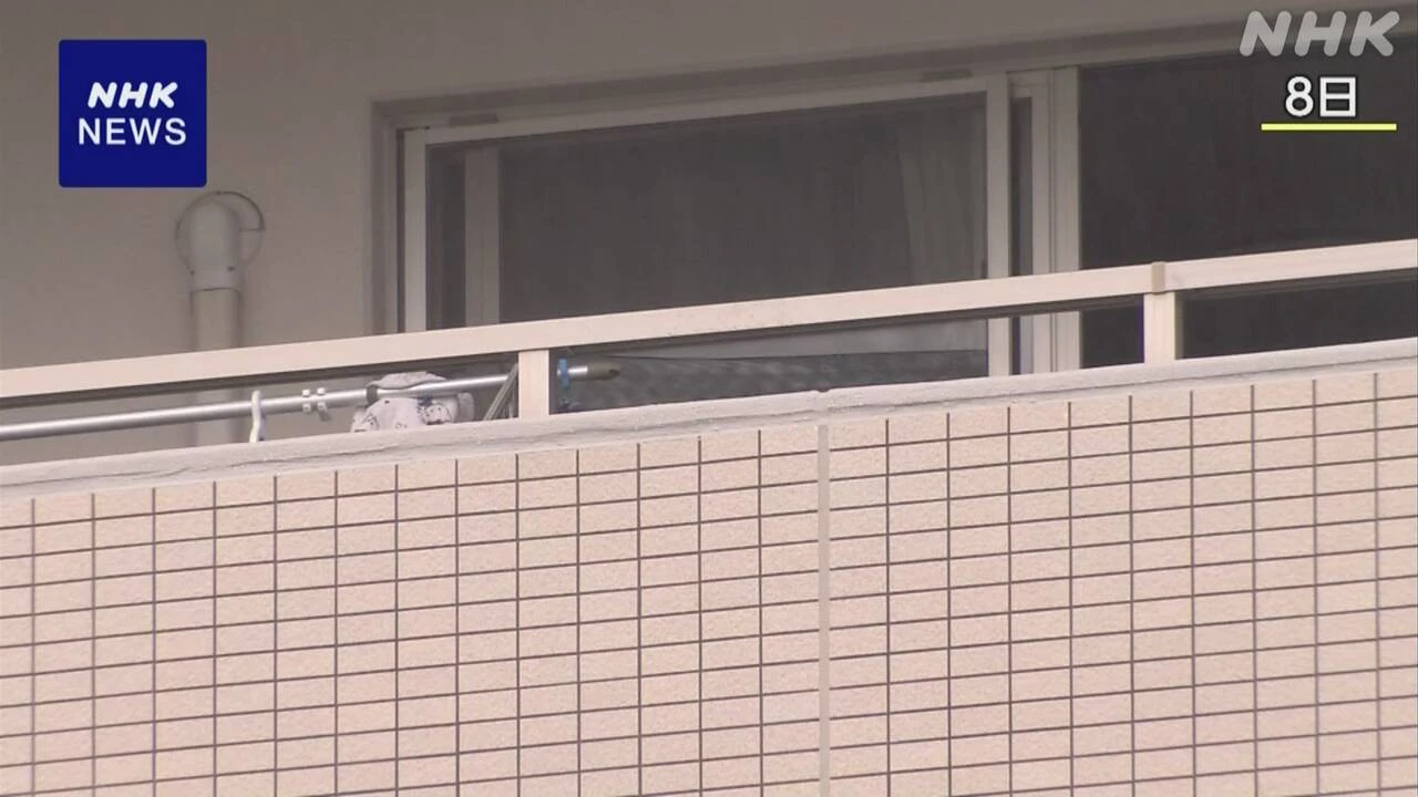 沖縄 那覇 マンション9階から4歳児転落 ベランダの柵登ったか