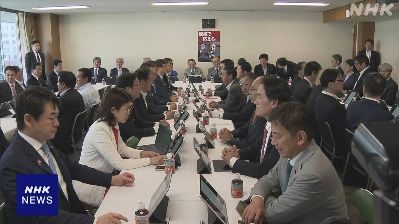 自民「自由で開かれたインド太平洋戦略本部」会合 約60人出席