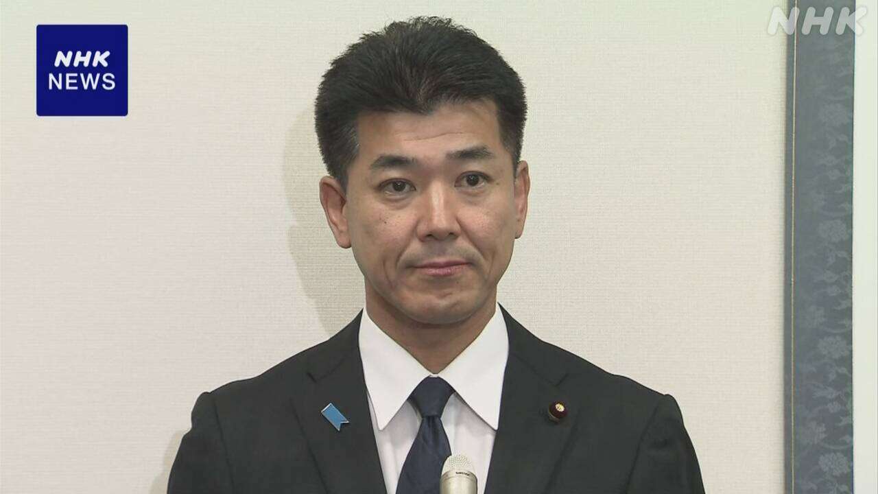 立民 泉代表 “代表選の論戦通じ国民に政権担当能力示す必要”