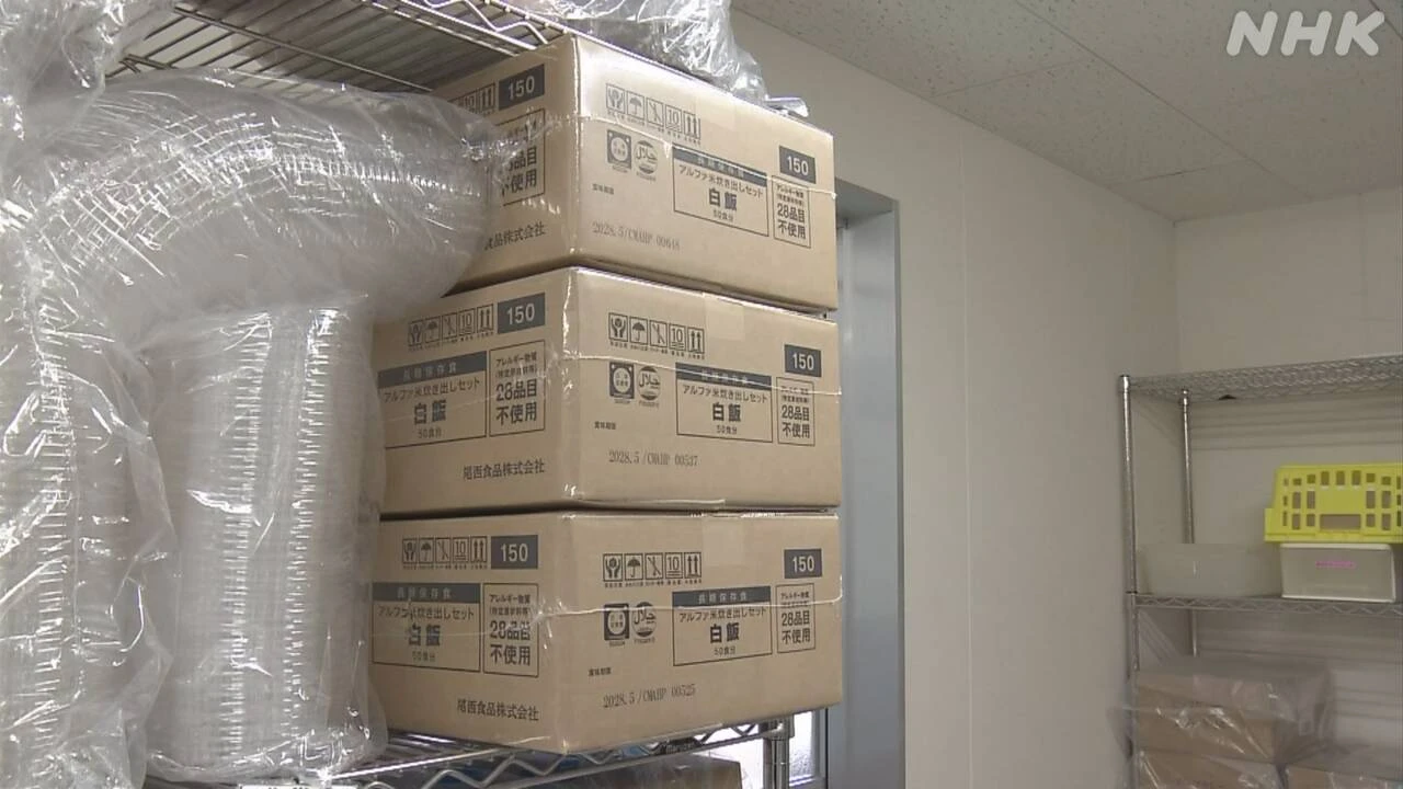 鹿児島 姶良 大雨で非常食対応に追われた病院 断水解消