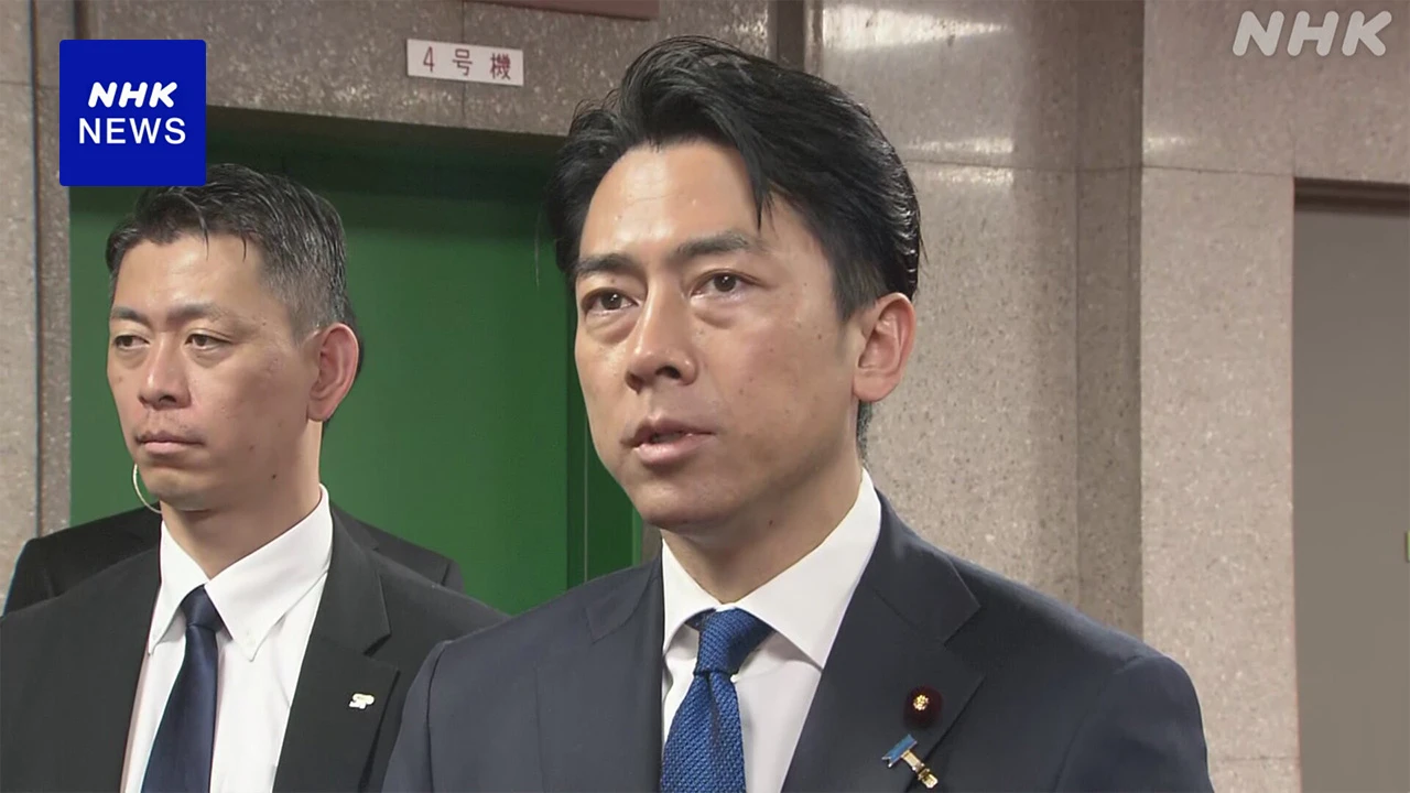 小泉農相 備蓄米の一部を加工用としても放出を検討