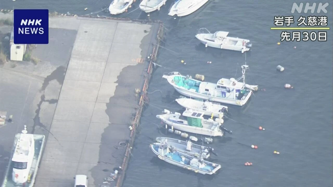カムチャツカ半島東方沖の地震 M8.8に更新 岩手の津波も1.4mに