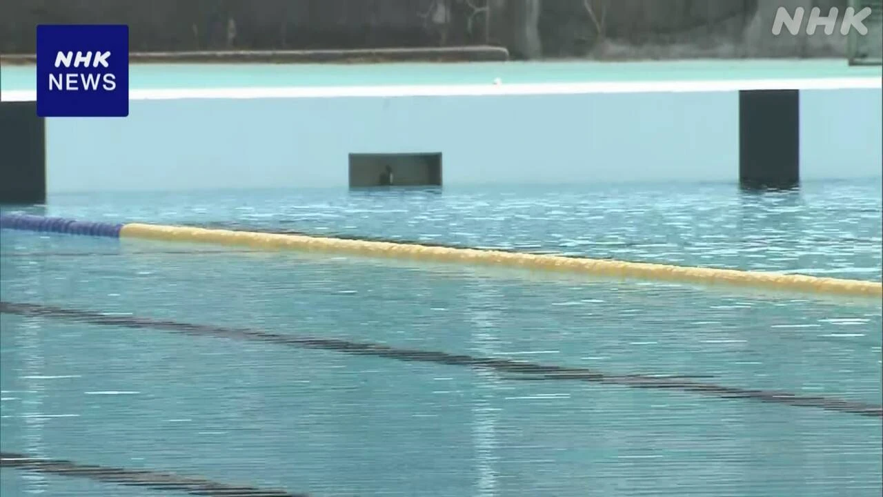 福島 会津若松 水泳の大会で熱中症か 高校生10人搬送