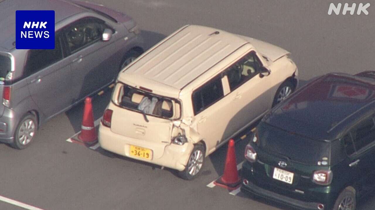 大阪 羽曳野 量販店の駐車場で乗用車1台暴走 6人軽いけが