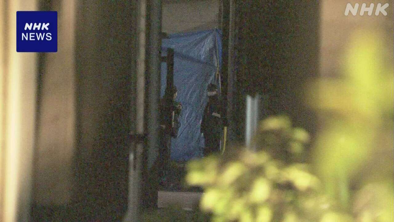 神戸 住宅で男性死亡 「友人殴った」と連絡 住人の行方捜査