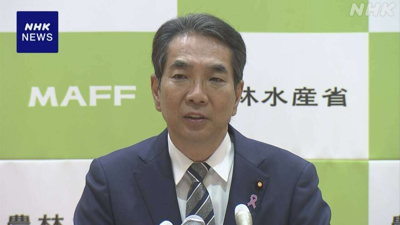 江藤農相 “これまでの農政 農業の未来にはつながらない”