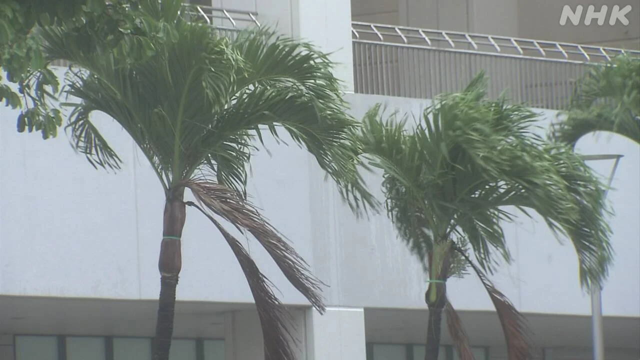 沖縄 大東島地方 きょう夕方～夜遅く 線状降水帯発生のおそれ