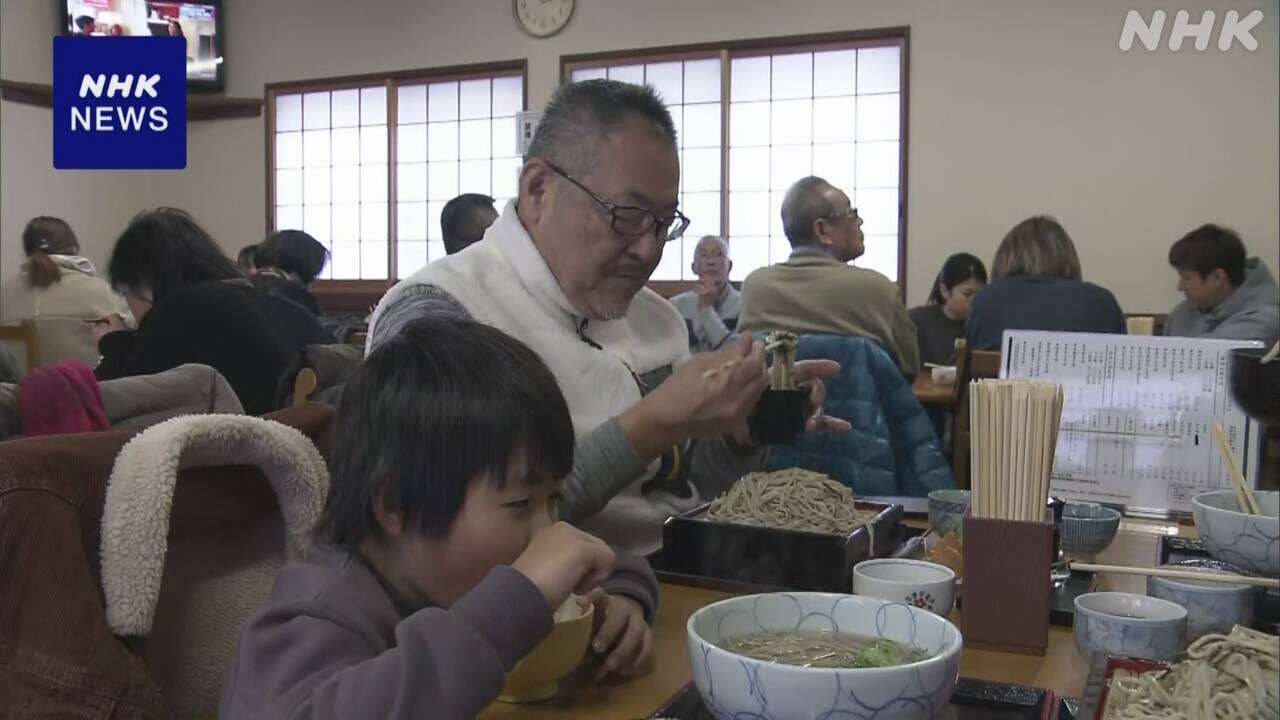 冬限定のそば店 年越しそば求める人でにぎわう 滋賀 高島