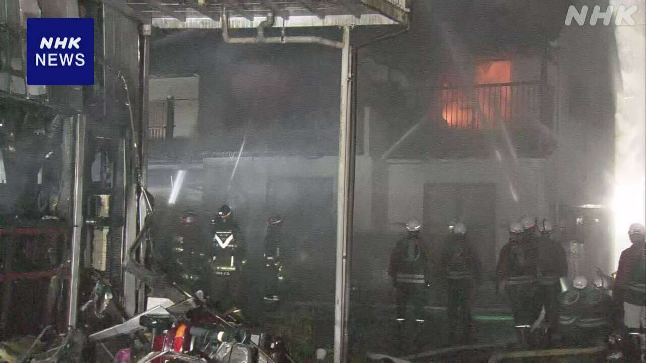 香川 さぬき 住宅で火事 2人遺体で見つかる