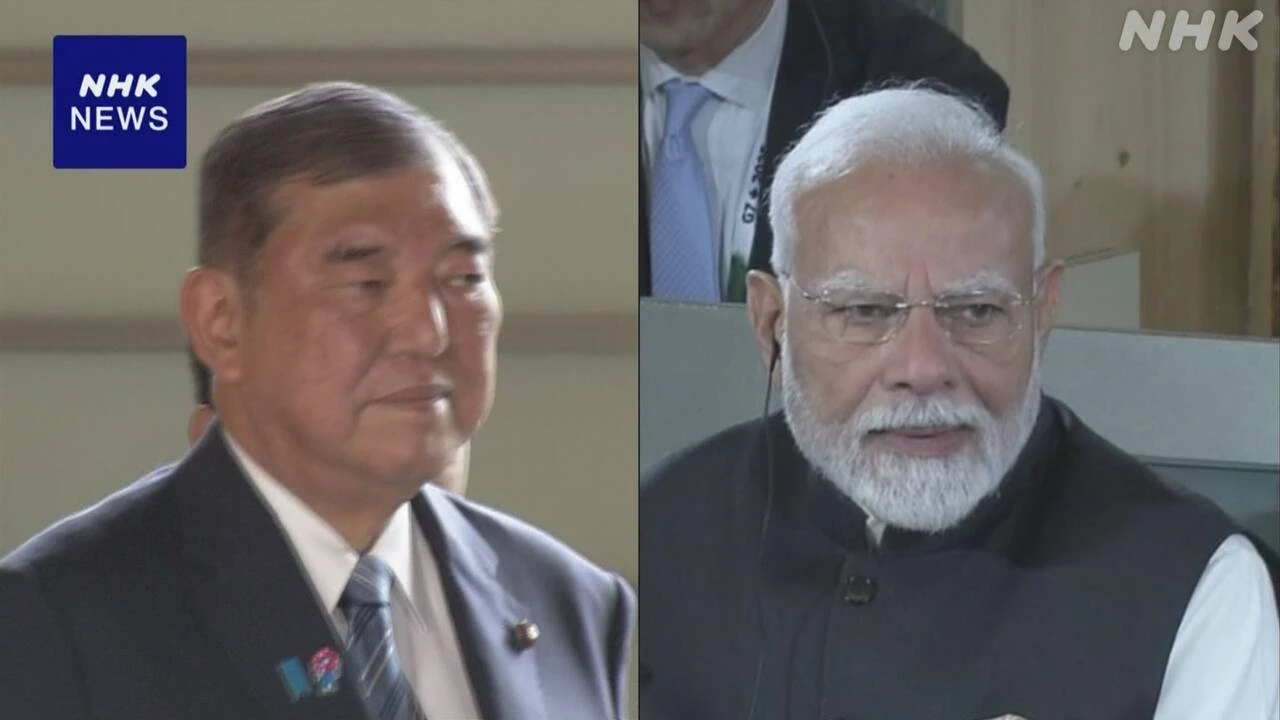 日印首脳会談 経済安全保障の新たな枠組み創設で合意の見通し