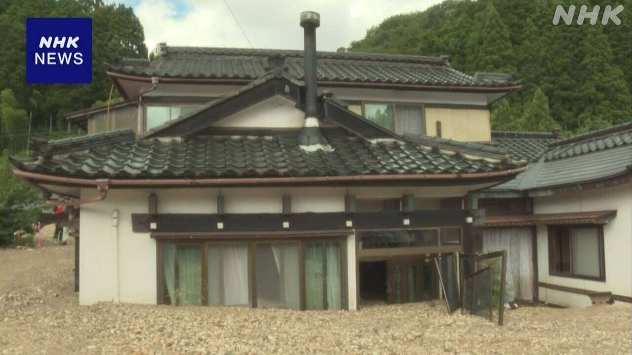 7月の記録的大雨被害 自宅の再建諦め引っ越す人も 山形 酒田