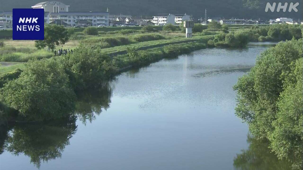 広島 福山 川で女子児童溺れ 意識不明の重体