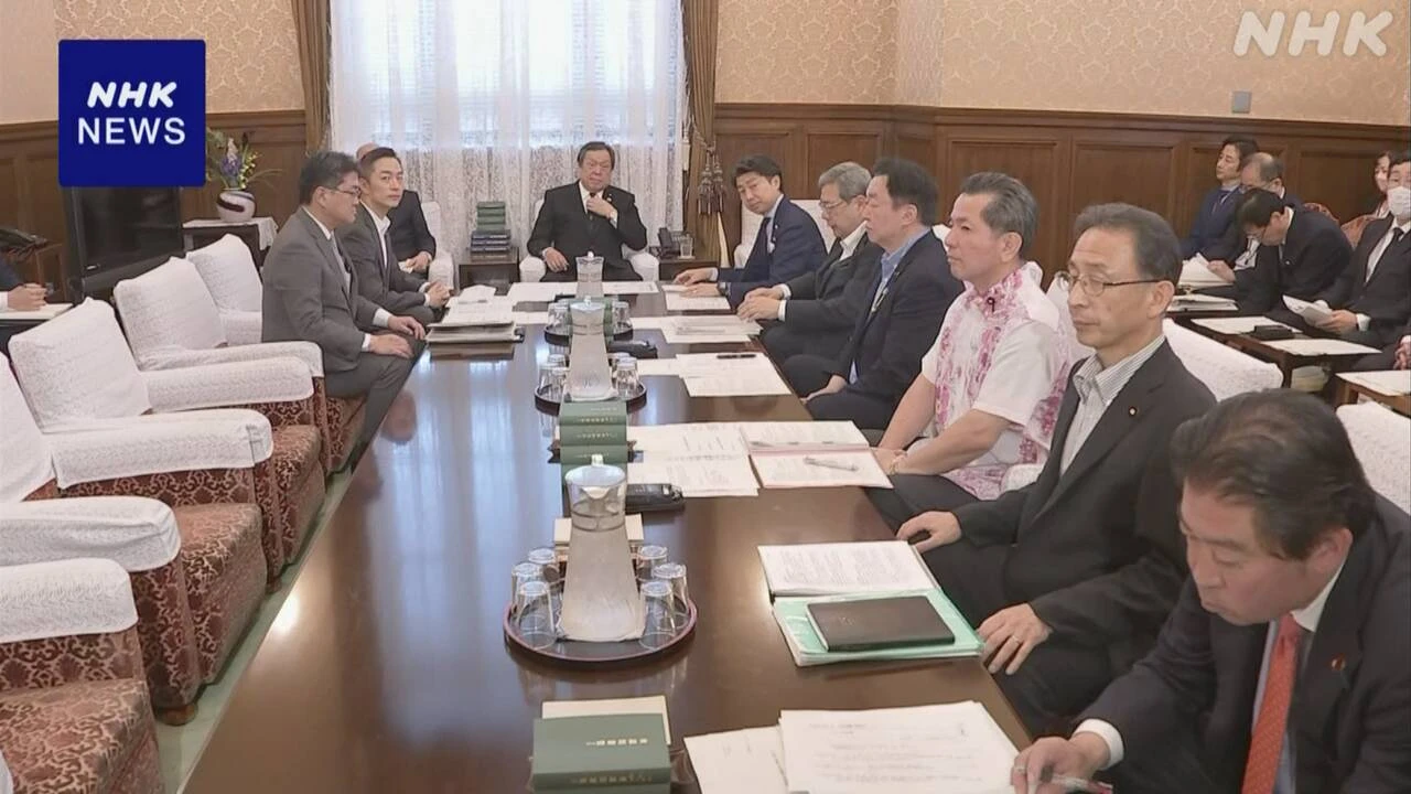 “予算委の基本的質疑での閣僚出席 要求時のみに” 国会改革案