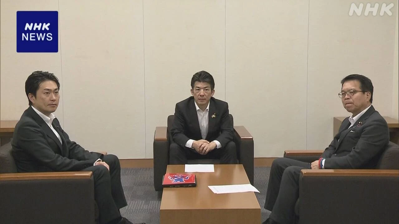 ガソリン税暫定税率廃止 野党3党 あすにも法案を共同提出へ