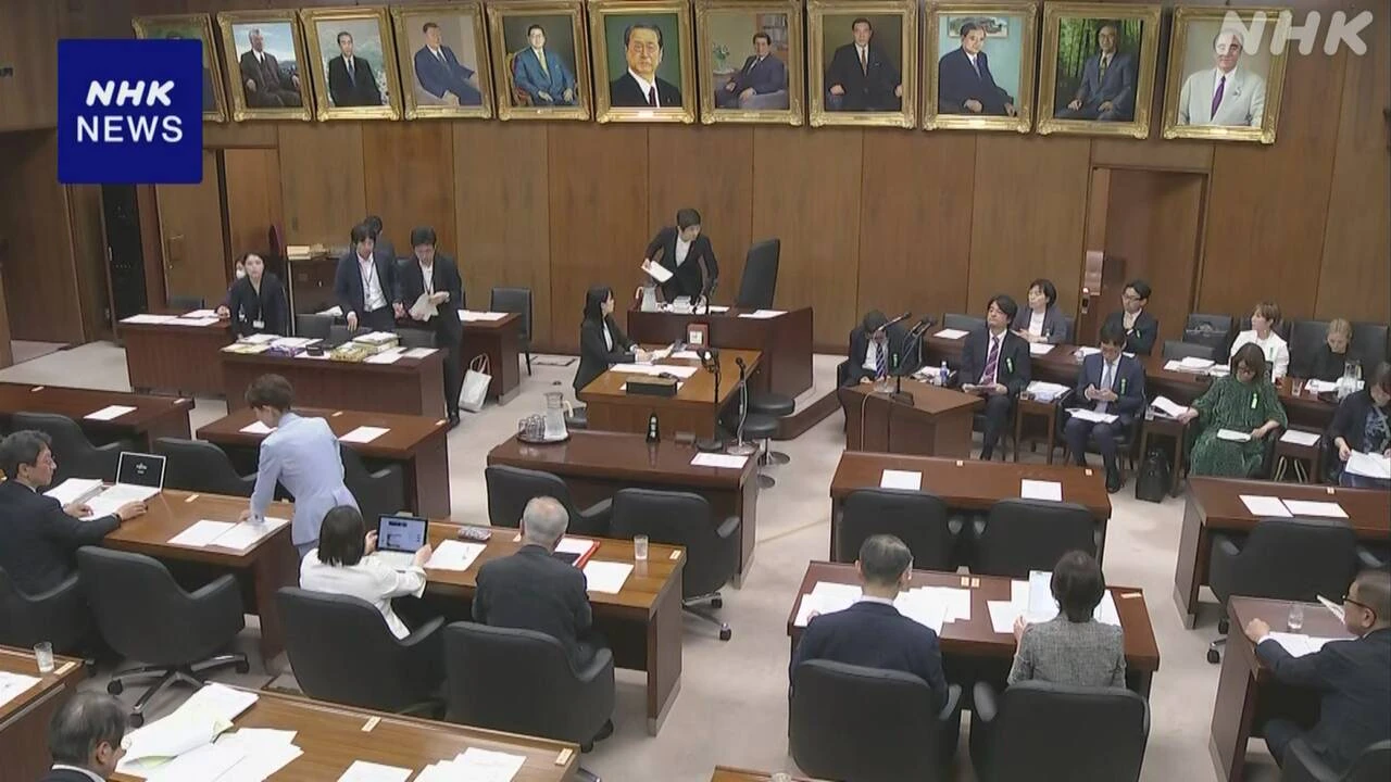 選択的夫婦別姓めぐり 衆議院法務委員会で参考人質疑