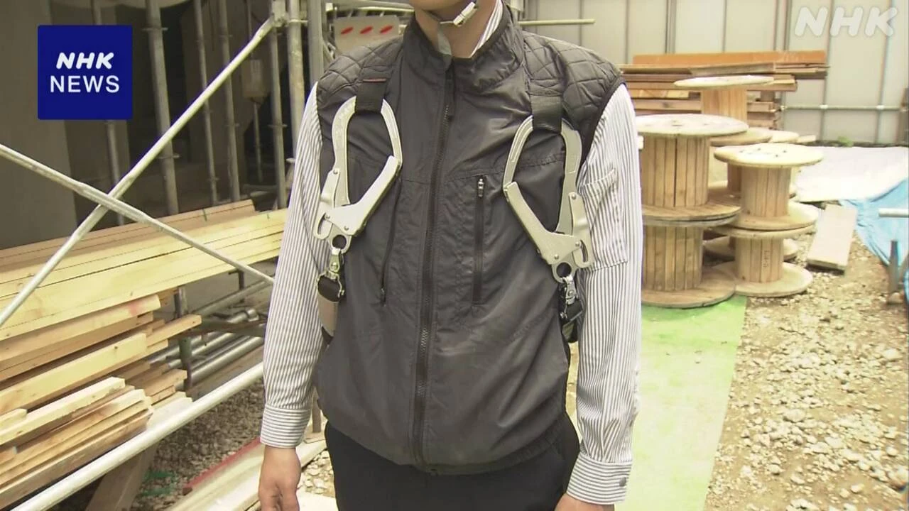 建設現場で熱中症対策広がる デジタル機器や休憩用テントなど
