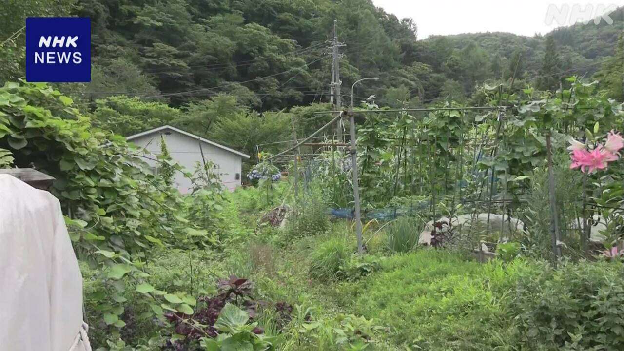 岩手 久慈 山あいの集落で60代女性がクマに襲われけが