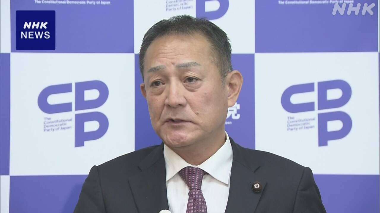 立民 参院国対委員長“政治改革関連法案など審議 会期延長を”