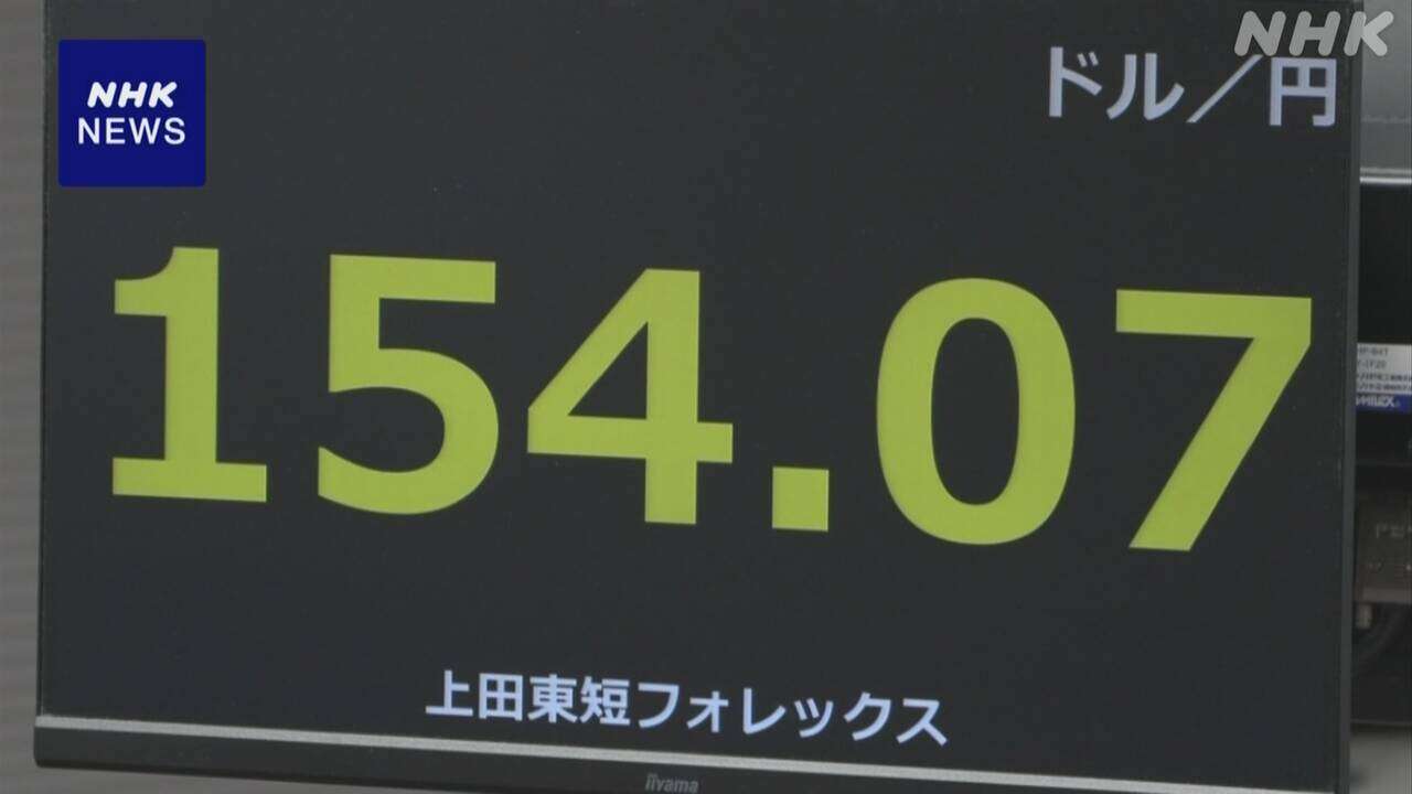 円相場 値下がり