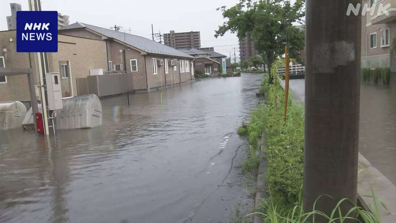 島根 松江 ”住宅の周りに水が押し寄せ浸水しそう” 情報多数