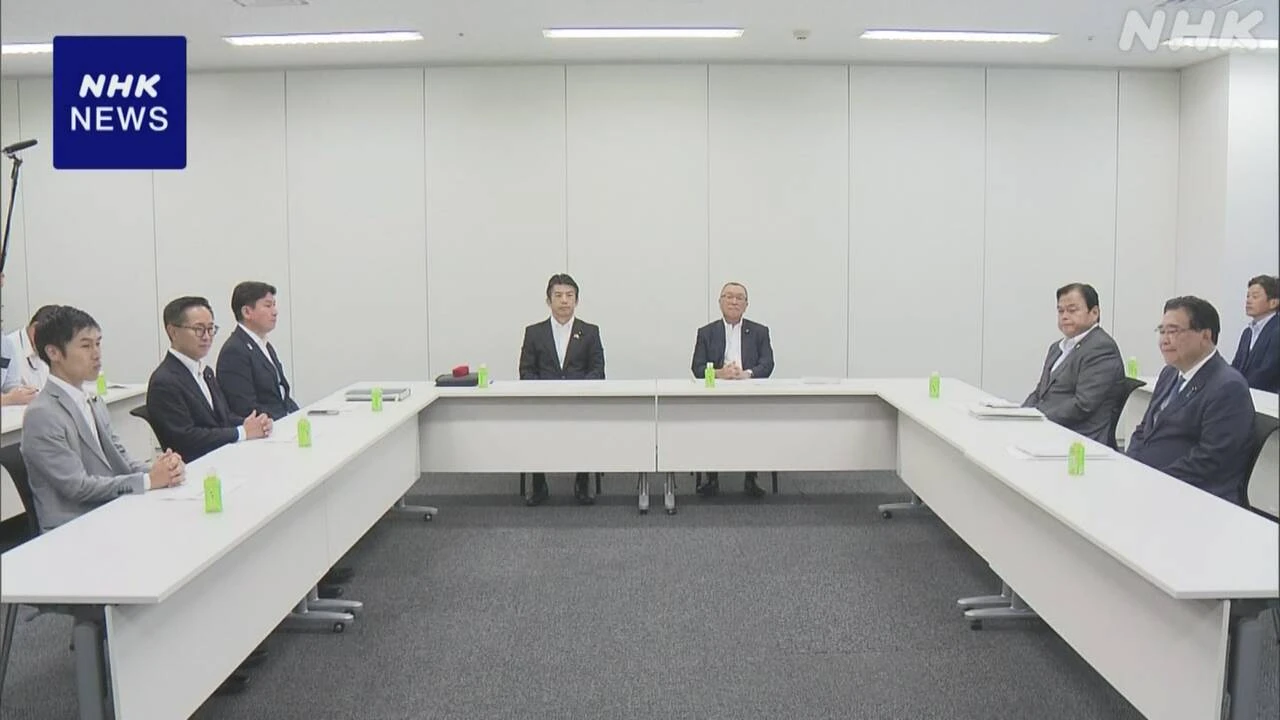 ガソリン税 暫定税率廃止めぐり野党側“与党は来週 財源案を”